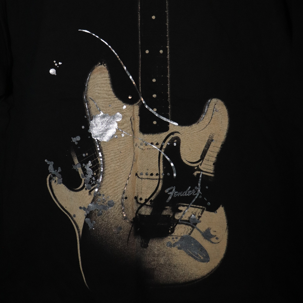 Fender Guitar Electric Instrument Rock Goth Shirt